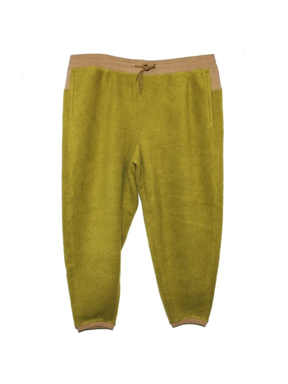 Allbirds Men's Fluff Fleece Pant Hazy Lime Beige Merino Wool Size 3XL